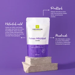GREENDOOR Milchbad Lavendel 6 GREENDOOR Milchbad Lavendel -Satin Naturel Shop MAM 10217399 SHOP IMAGE 1.4