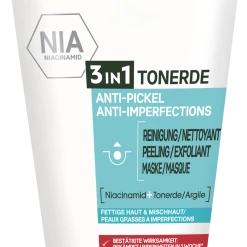 Garnier SkinActive Hautklar 3in1 Tonerde Reinigung + Peeling + Maske