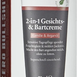 Brooklyn Soap Company 2-in-1 Gesichts- & Bartcreme Kamille & Arganöl