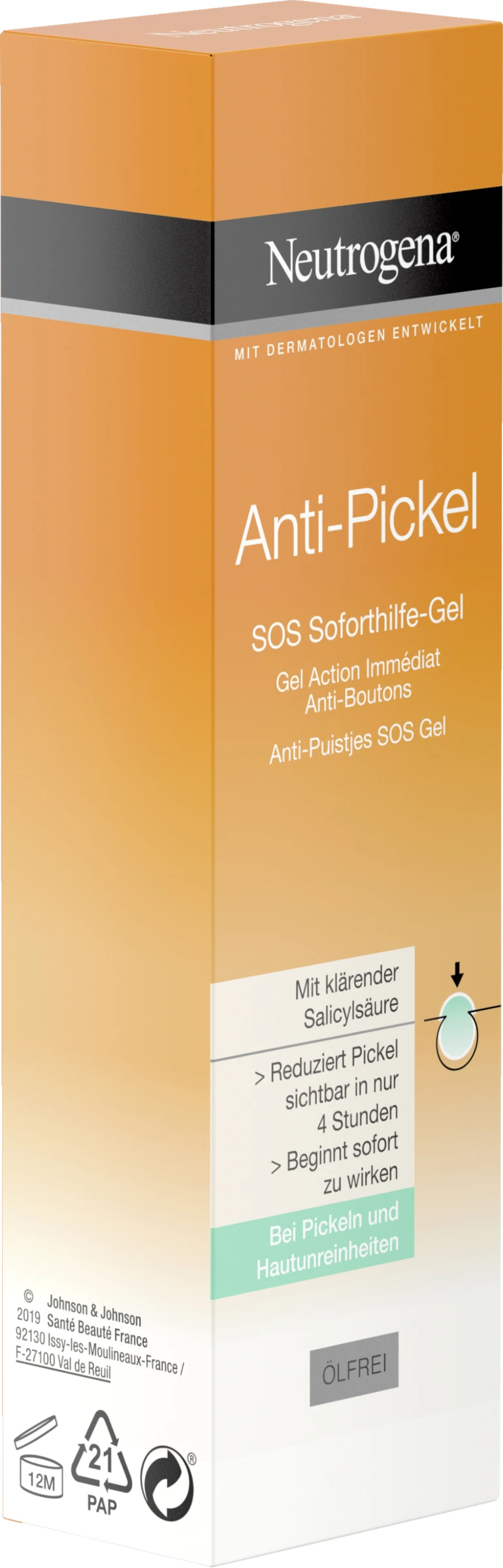 Neutrogena Anti-Pickel SOS Soforthilfe-Gel 2 Neutrogena Anti-Pickel SOS Soforthilfe-Gel – Bild 2