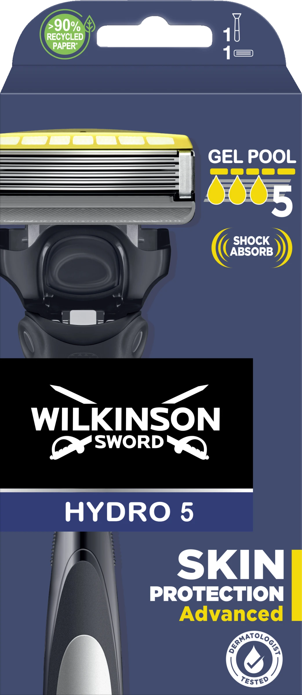 Wilkinson Sword Hydro 5 Skin Protection Advanced Rasierer 1 Wilkinson Sword Hydro 5 Skin Protection Advanced Rasierer