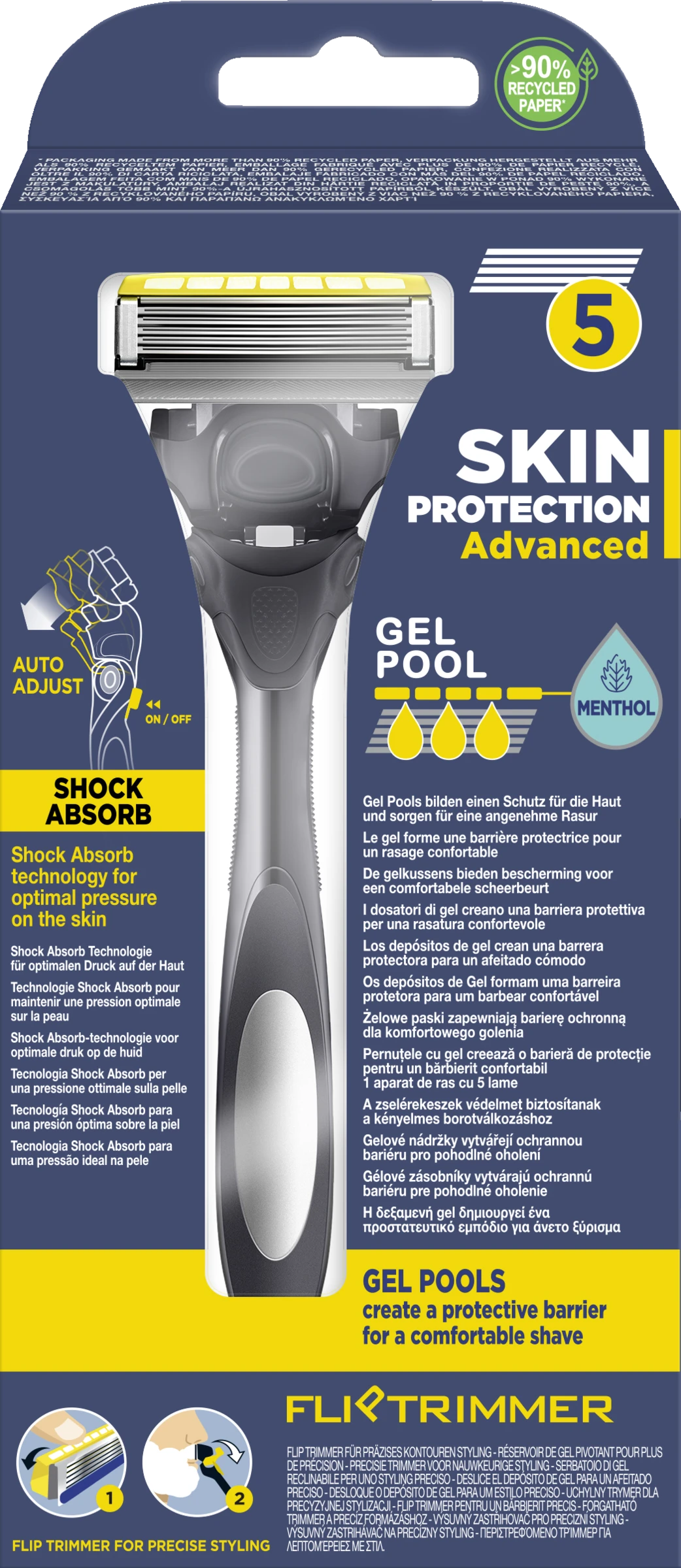Wilkinson Sword Hydro 5 Skin Protection Advanced Rasierer 2 Wilkinson Sword Hydro 5 Skin Protection Advanced Rasierer – Bild 2