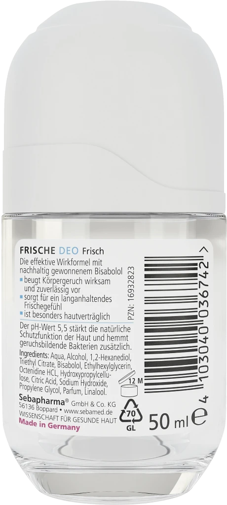Sebamed Frische Deo Frisch Roll-on 2 Sebamed Frische Deo Frisch Roll-on – Bild 2