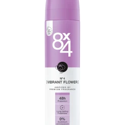 8x4 Deodorant Spray N°4 Vibrant Flower
