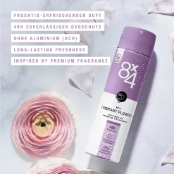 8x4 Deodorant Spray N°4 Vibrant Flower 9 8x4 Deodorant Spray N°4 Vibrant Flower -Satin Naturel Shop MAM 7311470 SHOP IMAGE 1.4