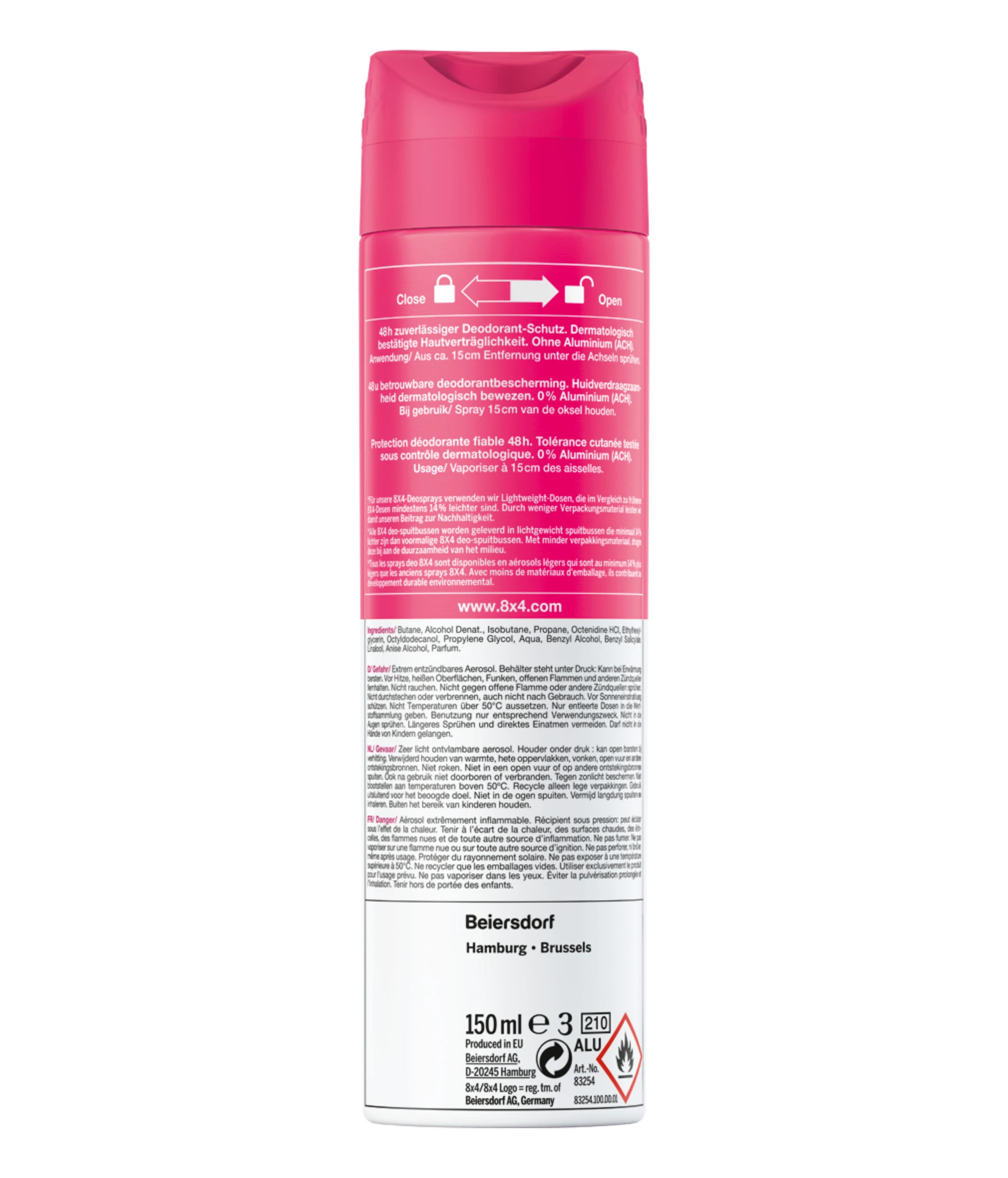 8x4 Deodorant Spray N°15 Frozen Berry 2 8x4 Deodorant Spray N°15 Frozen Berry – Bild 2