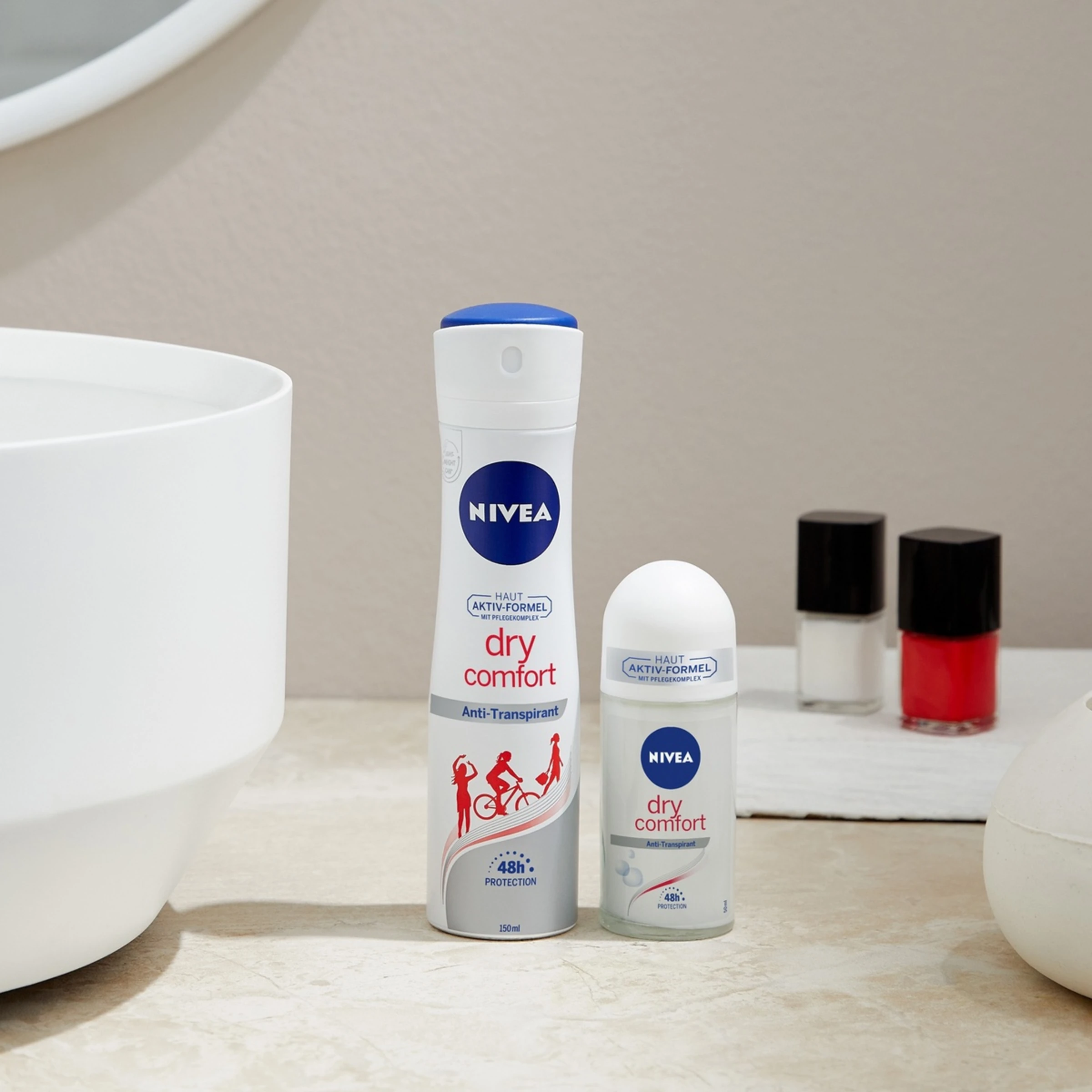 NIVEA Anti-Transpirant Roll-on Dry Comfort 4 NIVEA Anti-Transpirant Roll-on Dry Comfort – Bild 4