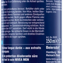 NIVEA MEN Deodorant Spray Fresh Active 6 NIVEA MEN Deodorant Spray Fresh Active -Satin Naturel Shop MAM 7311654 SHOP IMAGE 1.4
