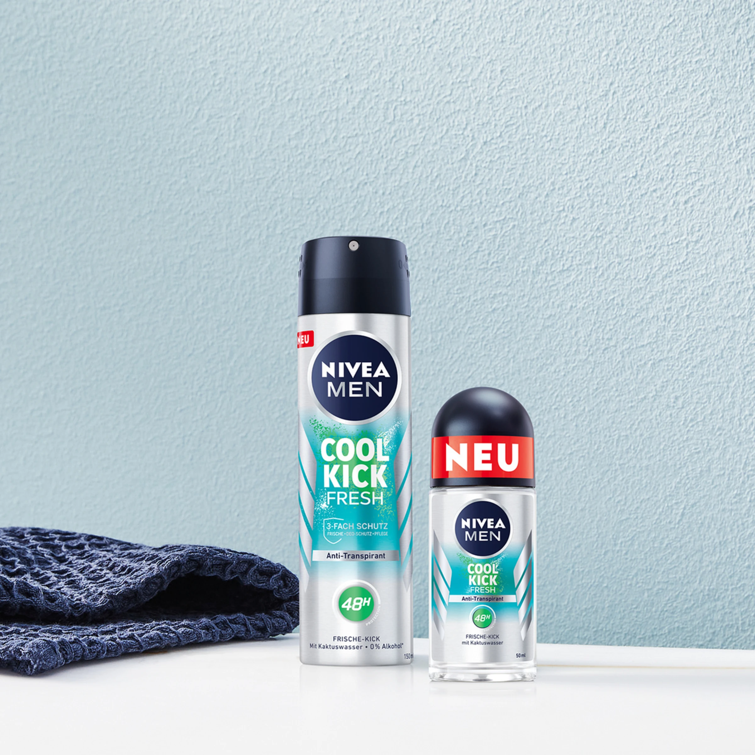 NIVEA MEN Anti-Transpirant Roll-on Cool Kick Fresh 4 NIVEA MEN Anti-Transpirant Roll-on Cool Kick Fresh – Bild 4