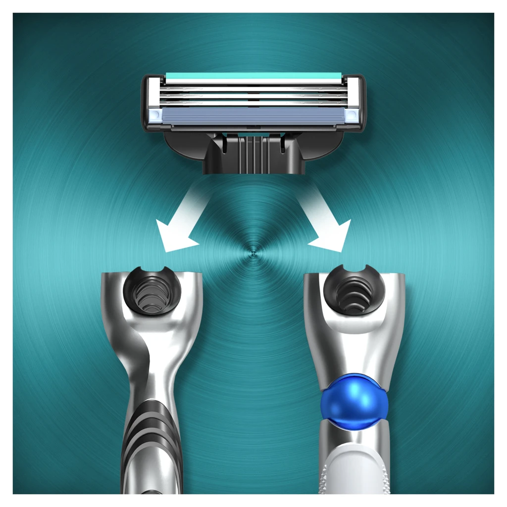 Gillette® Mach3 Rasierklingen 4 Gillette® Mach3 Rasierklingen – Bild 4