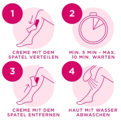Alternative view of Veet Haarentfernungscreme Körper & Beine Sensible Haut