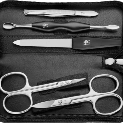 Alternative view of Henckels 5-teiliges Maniküre Etui, Schwarz