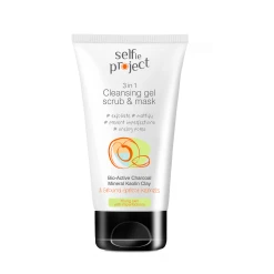 Selfie Project 3 In 1 Cleansing Gel Scrub & Mask