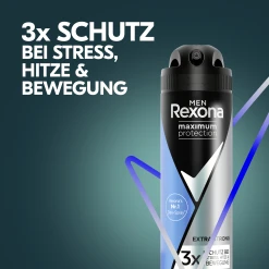 Rexona Men Maximum Protection Antitranspirant-Spray Cobalt Dry 7 Rexona Men Maximum Protection Antitranspirant-Spray Cobalt Dry -Satin Naturel Shop MAM 8307567 SHOP IMAGE 1.4