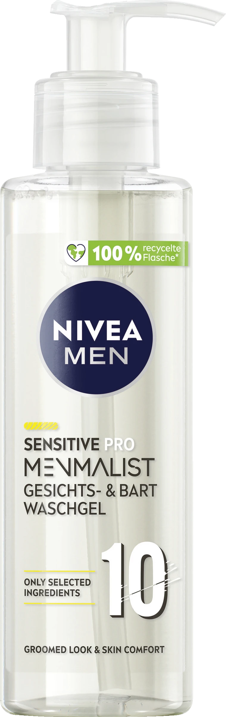 NIVEA MEN Sensitive Pro Menmalist Gesichts- & Bart Waschgel 1 NIVEA MEN Sensitive Pro Menmalist Gesichts- & Bart Waschgel