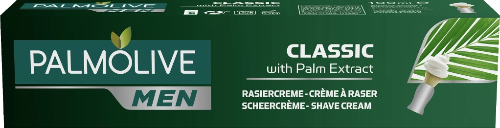 Palmolive MEN Rasiercreme Classic 1 Palmolive MEN Rasiercreme Classic
