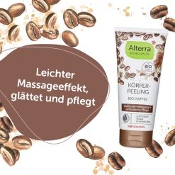 Alterra NATURKOSMETIK Body-Peeling Bio-Kaffee 11 Alterra NATURKOSMETIK Body-Peeling Bio-Kaffee -Satin Naturel Shop MAM 8397341 SHOP IMAGE 1.4