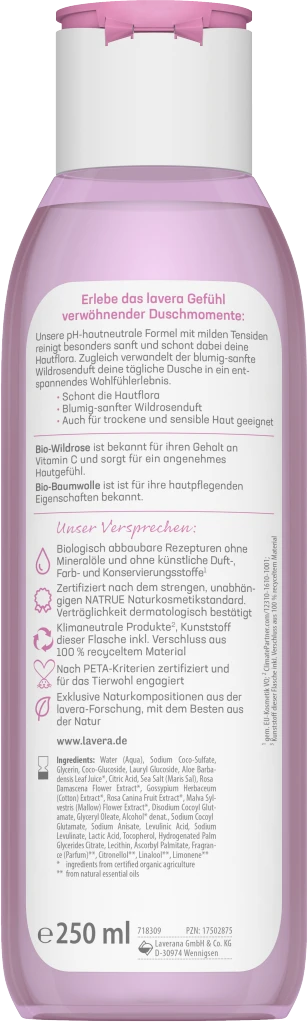 Lavera Pflegedusche Verwöhnend 2 Lavera Pflegedusche Verwöhnend – Bild 2