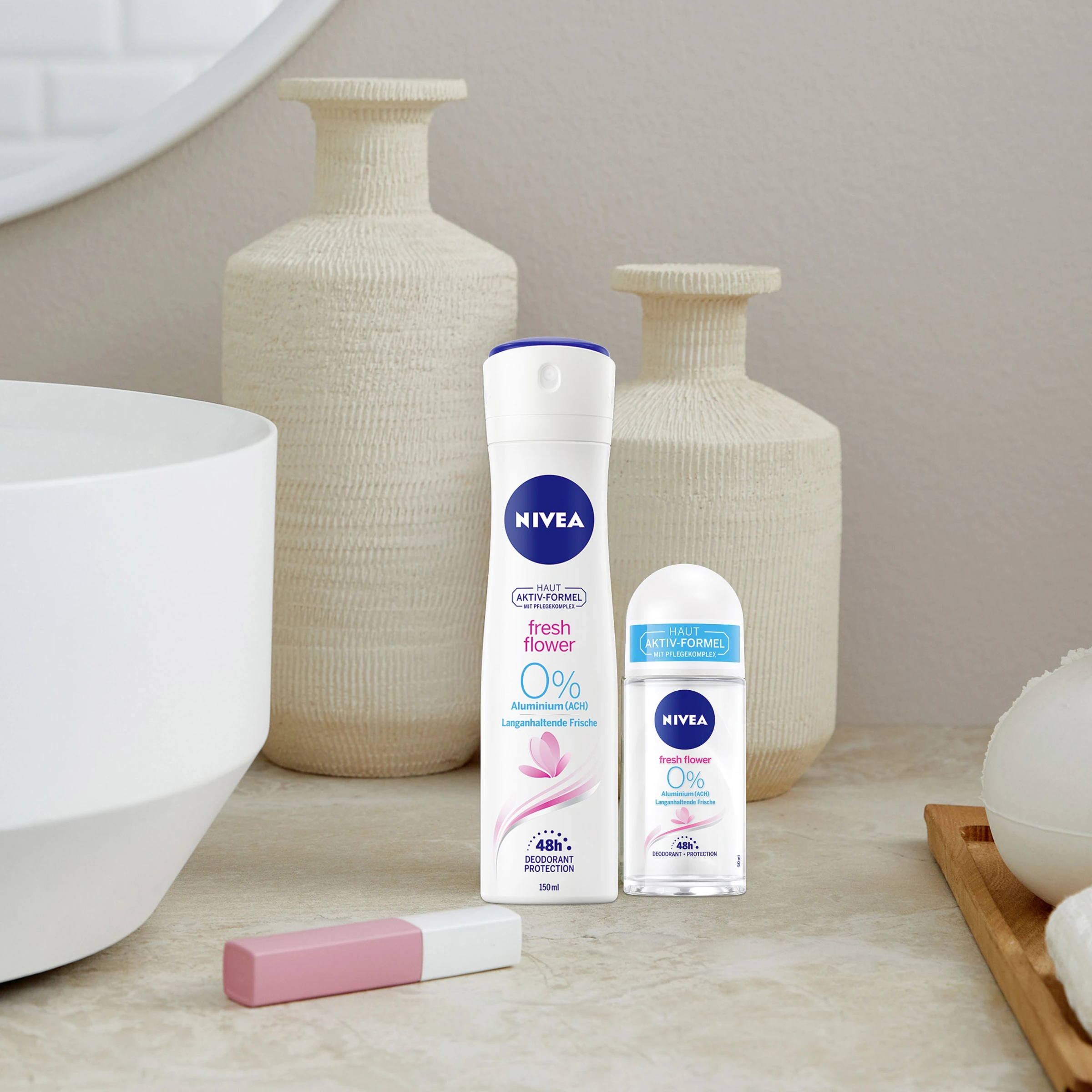 NIVEA Deodorant Spray Fresh Flower 4 NIVEA Deodorant Spray Fresh Flower – Bild 4