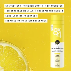 8x4 Anti-Transpirant Spray N°16 Splashy Citrus 7 8x4 Anti-Transpirant Spray N°16 Splashy Citrus -Satin Naturel Shop MAM 8529663 SHOP IMAGE 1.4