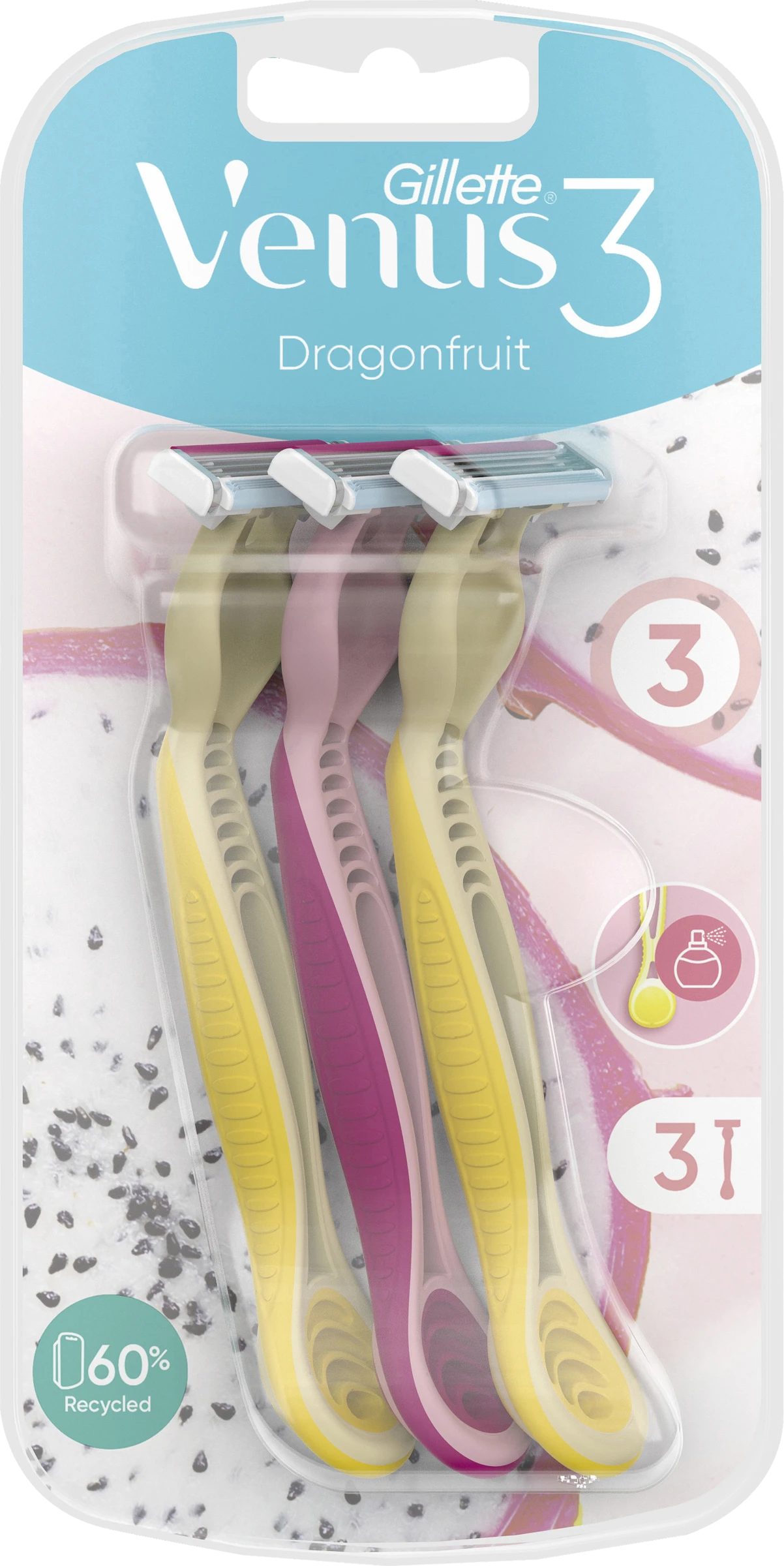 Gillette Venus Dragonfruit Einwegrasierer 1 Gillette Venus Dragonfruit Einwegrasierer