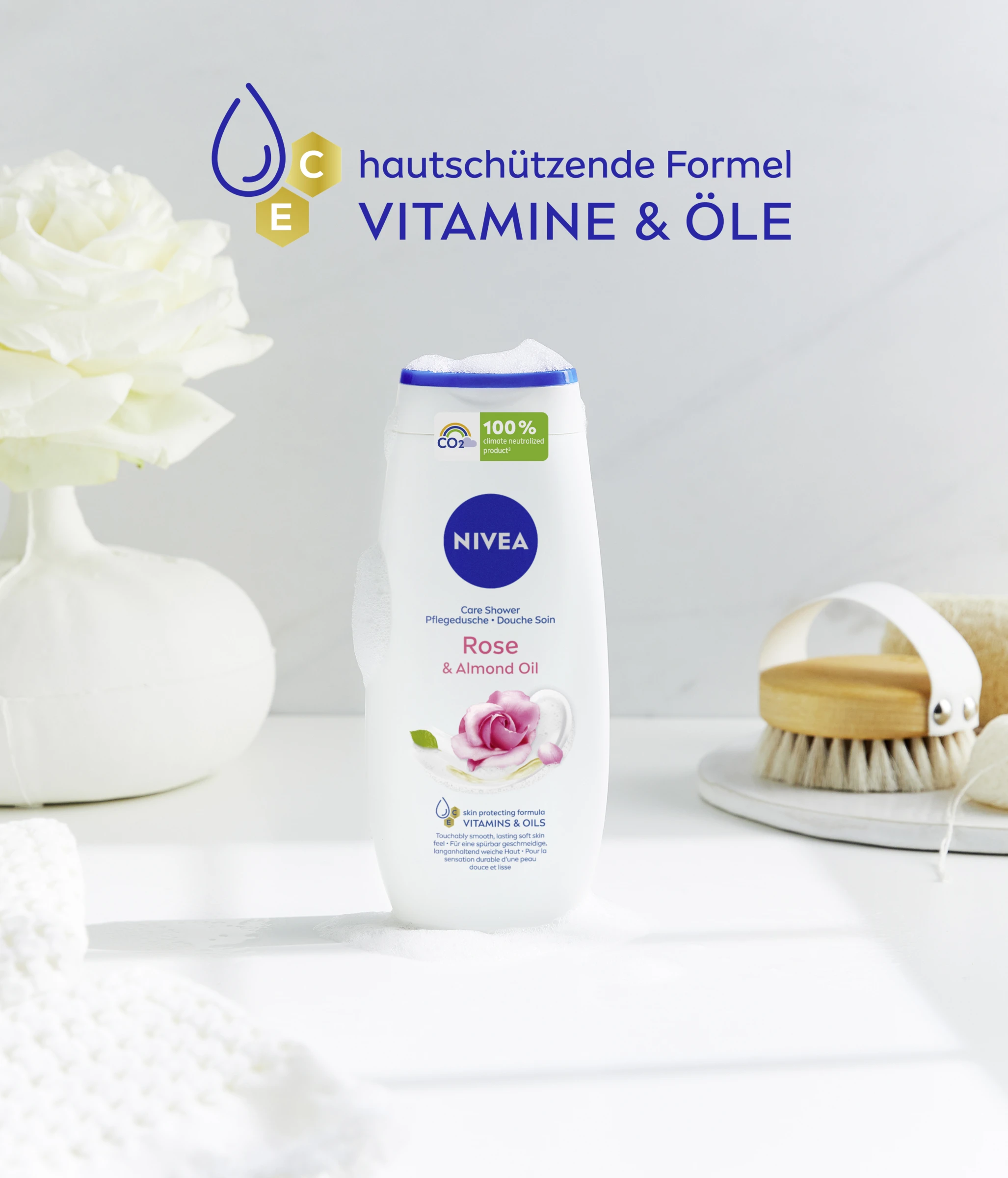 NIVEA Pflegedusche Rose & Almond Oil 7 NIVEA Pflegedusche Rose & Almond Oil – Bild 7