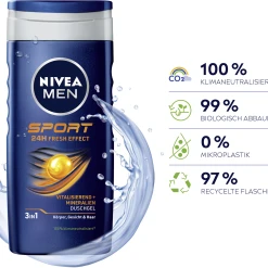 NIVEA MEN Duschgel Sport 9 NIVEA MEN Duschgel Sport -Satin Naturel Shop MAM 8543533 SHOP IMAGE 1.4