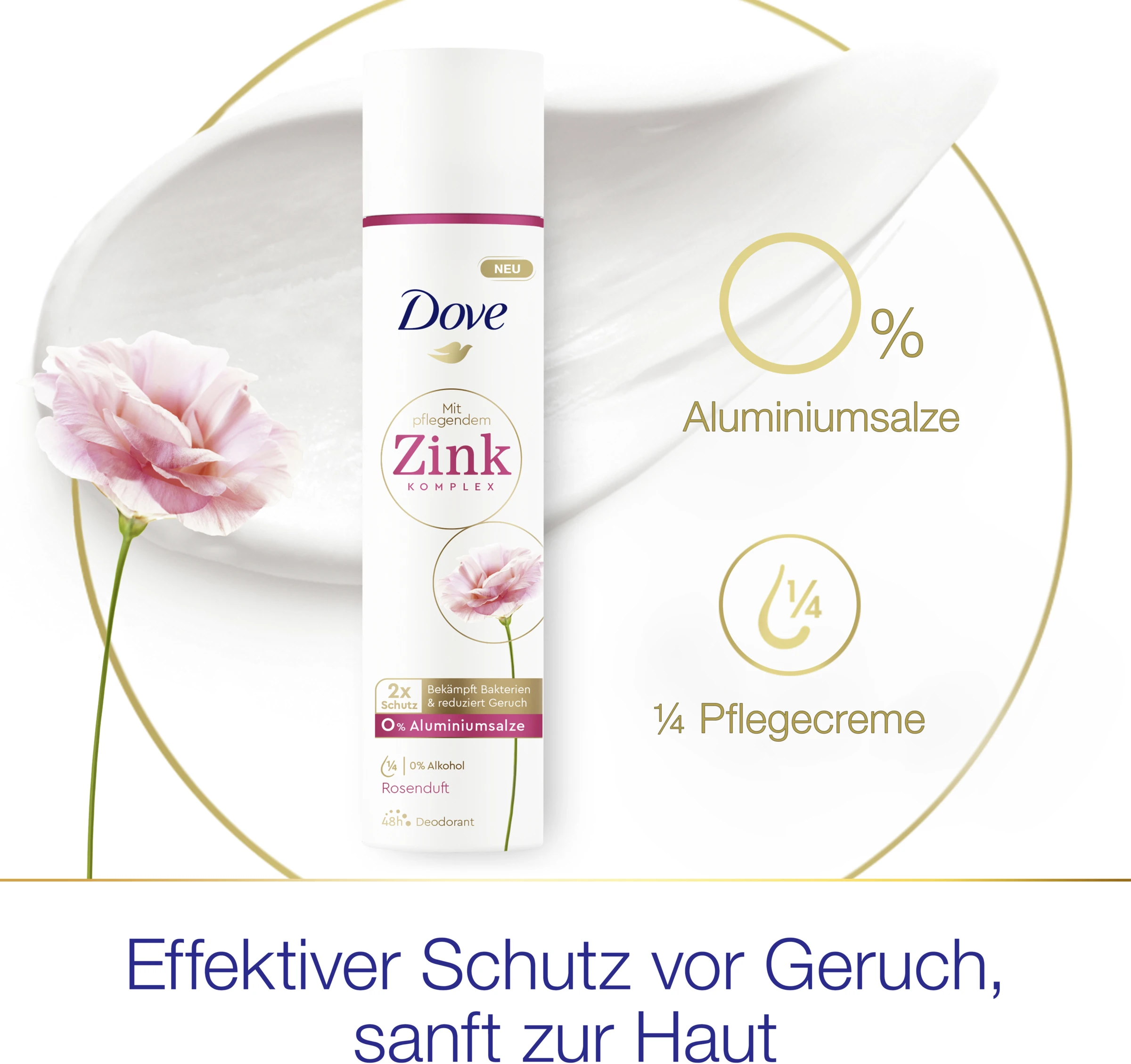 DOVE Deo Spray Rosenduft 6 DOVE Deo Spray Rosenduft – Bild 6