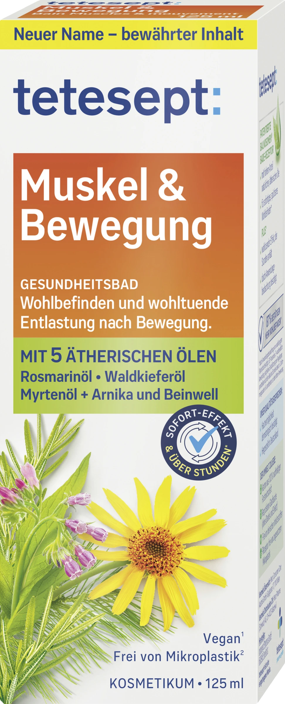 Tetesept Gesundheitsbad Muskel & Bewegung 1 Tetesept Gesundheitsbad Muskel & Bewegung