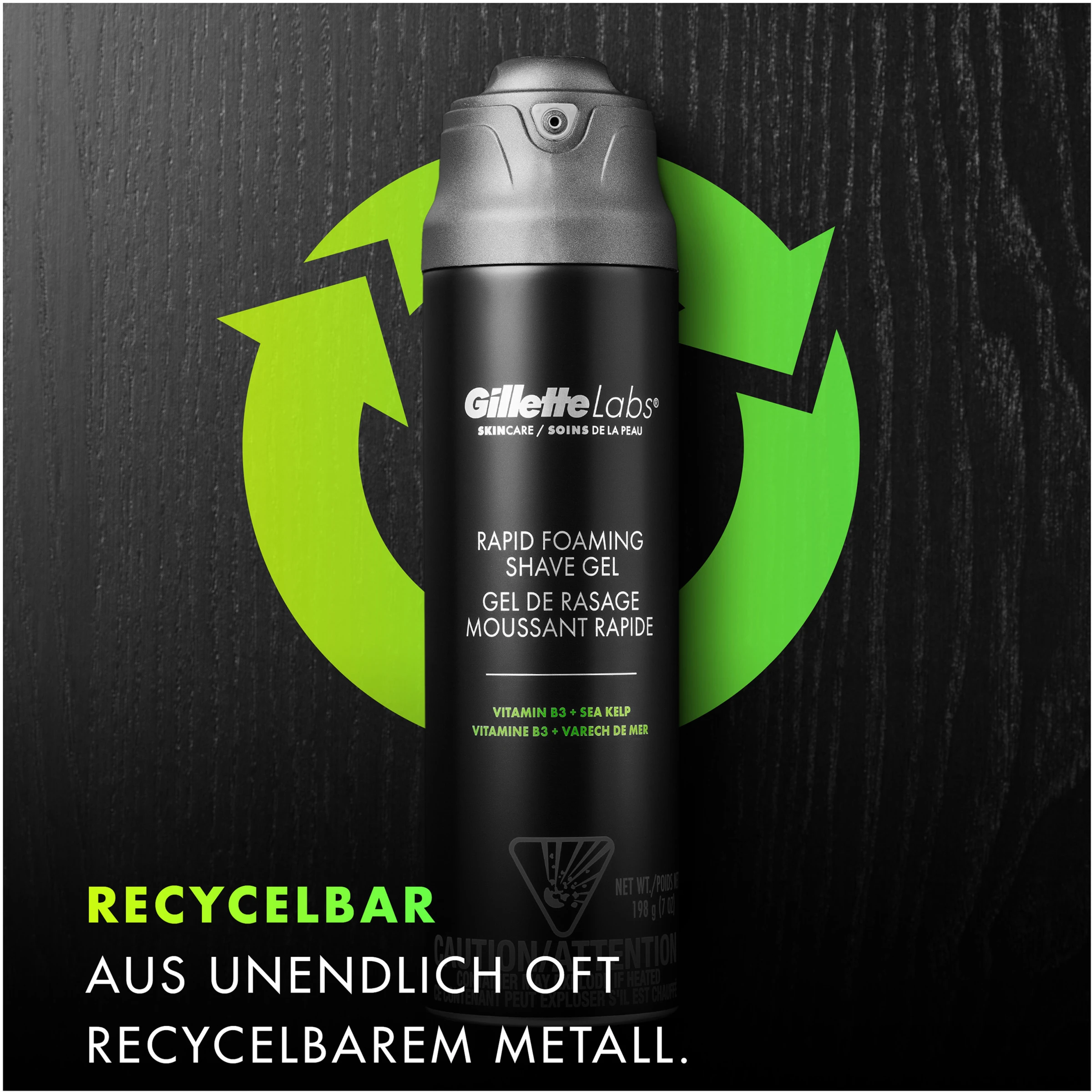 Gillette® Labs Schnell Aufschäumendes Rasiergel 9 Gillette® Labs Schnell Aufschäumendes Rasiergel – Bild 9