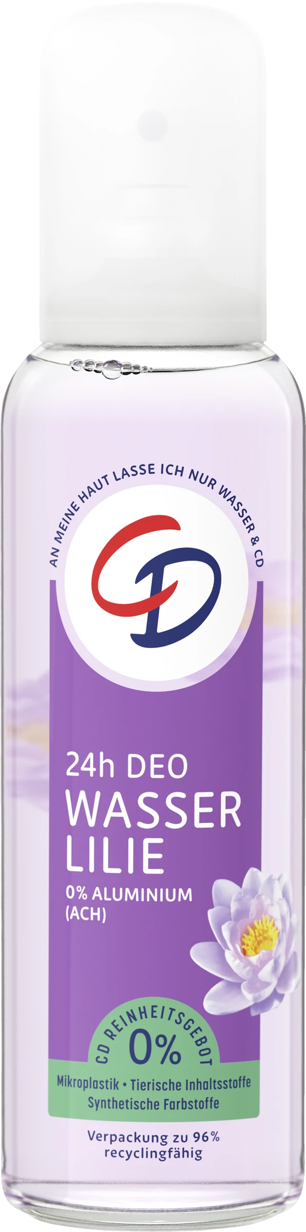 CD 24h Deodorant Zerstäuber Wasserlilie 1 CD 24h Deodorant Zerstäuber Wasserlilie