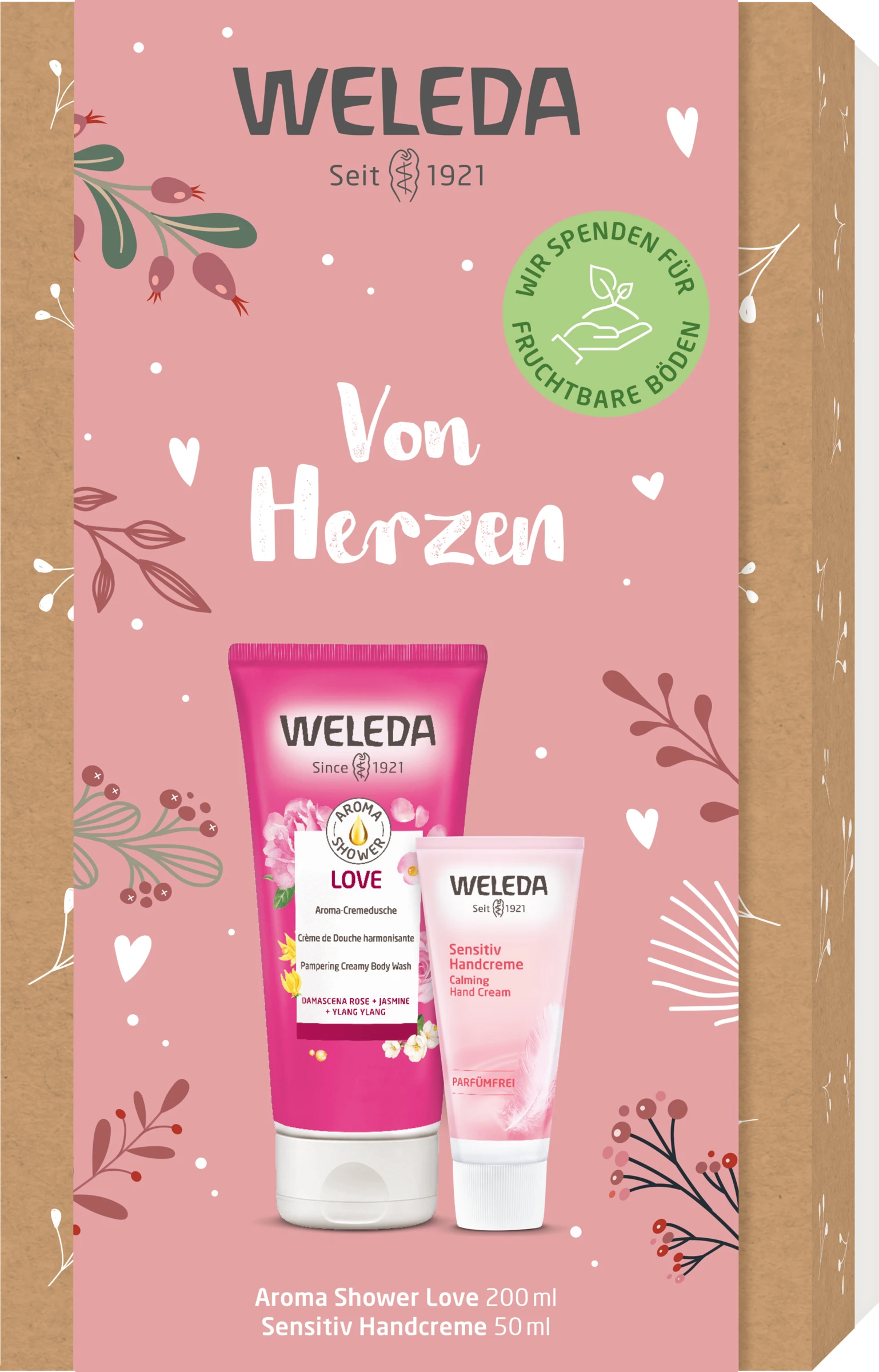 Weleda Geschenkset Love / Sensitiv 2022 1 Weleda Geschenkset Love / Sensitiv 2022