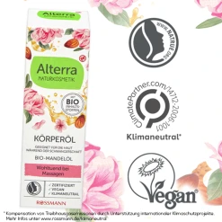 Alterra NATURKOSMETIK Körperöl Bio-Pfingstrose & Bio-Mandel 13 Alterra NATURKOSMETIK Körperöl Bio-Pfingstrose & Bio-Mandel -Satin Naturel Shop MAM 8715458 SHOP IMAGE 1.4