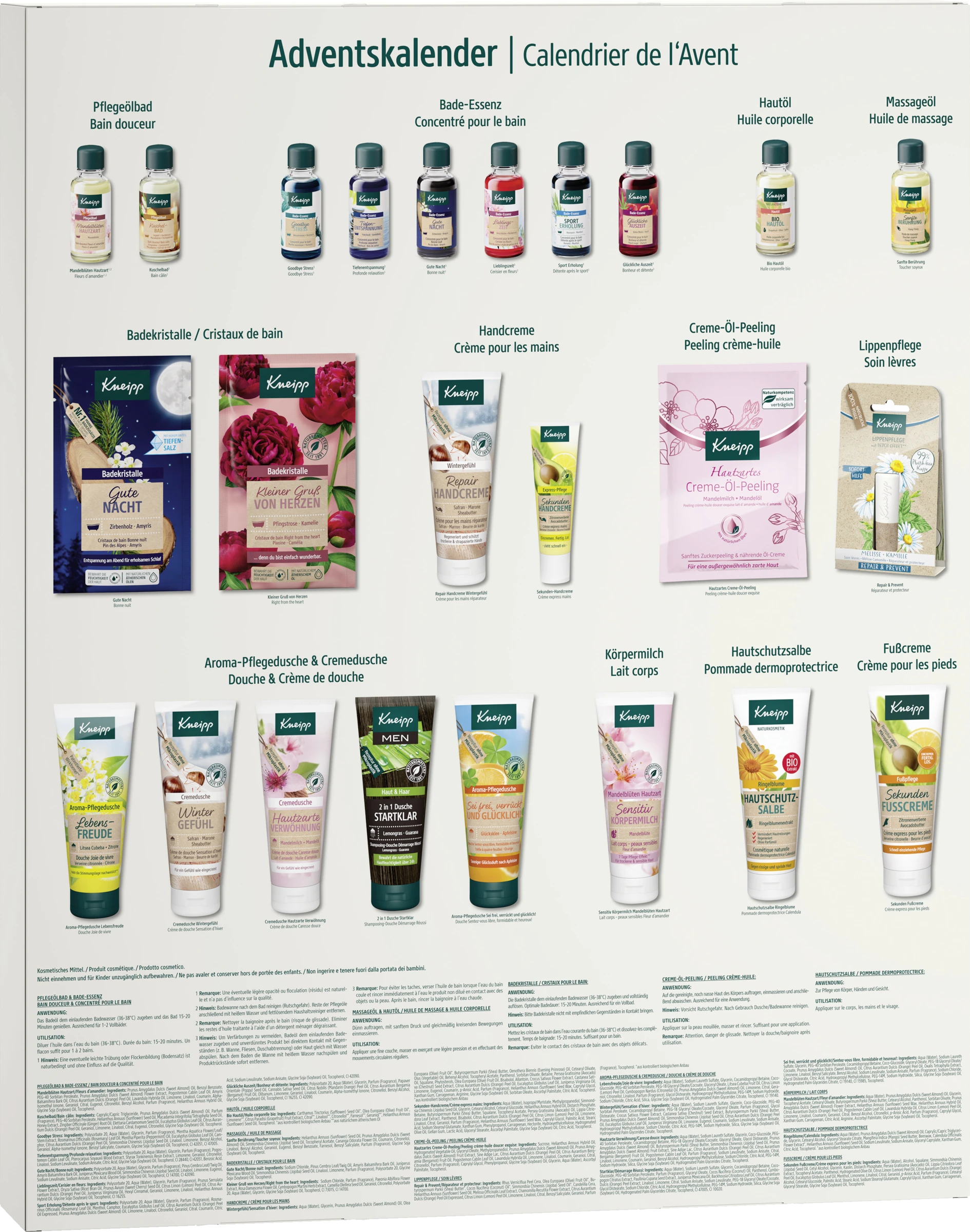 Kneipp Adventskalender 2022 2 Kneipp Adventskalender 2022 – Bild 2