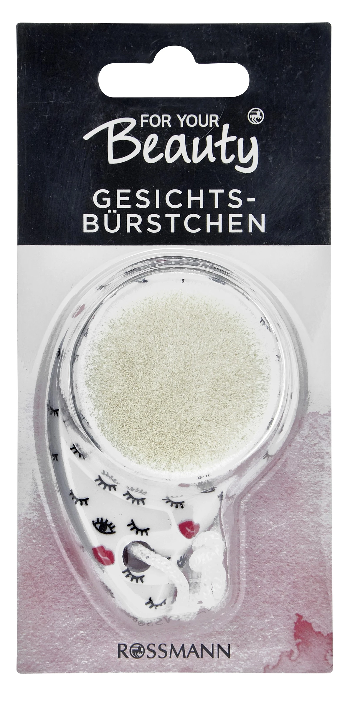 FOR YOUR Beauty Gesichtsbürstchen Motiv 1 FOR YOUR Beauty Gesichtsbürstchen Motiv