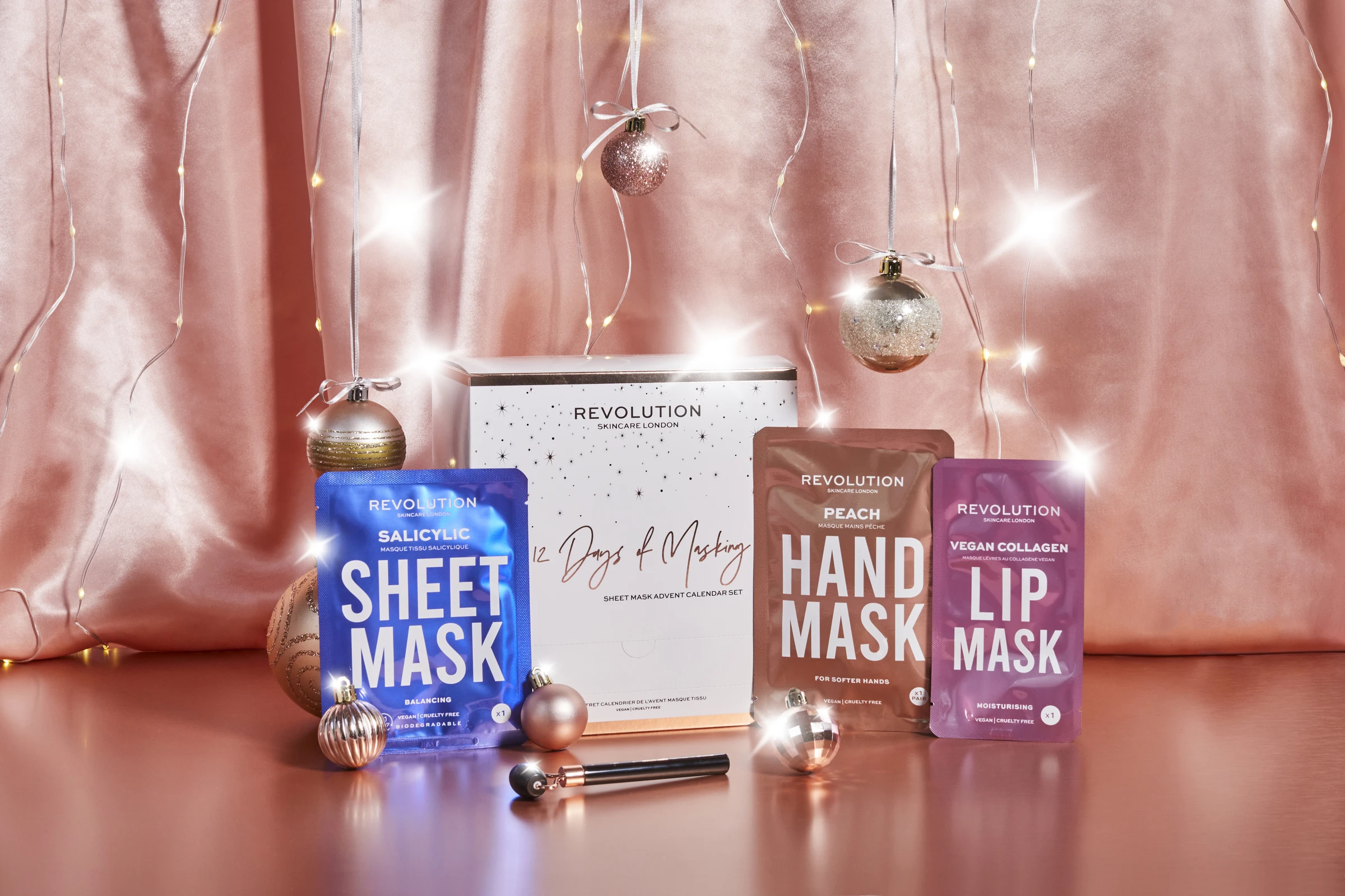 Revolution Skincare 12 Days Of Masking: Sheet Mask Advent Calendar Set 4 Revolution Skincare 12 Days Of Masking: Sheet Mask Advent Calendar Set – Bild 4