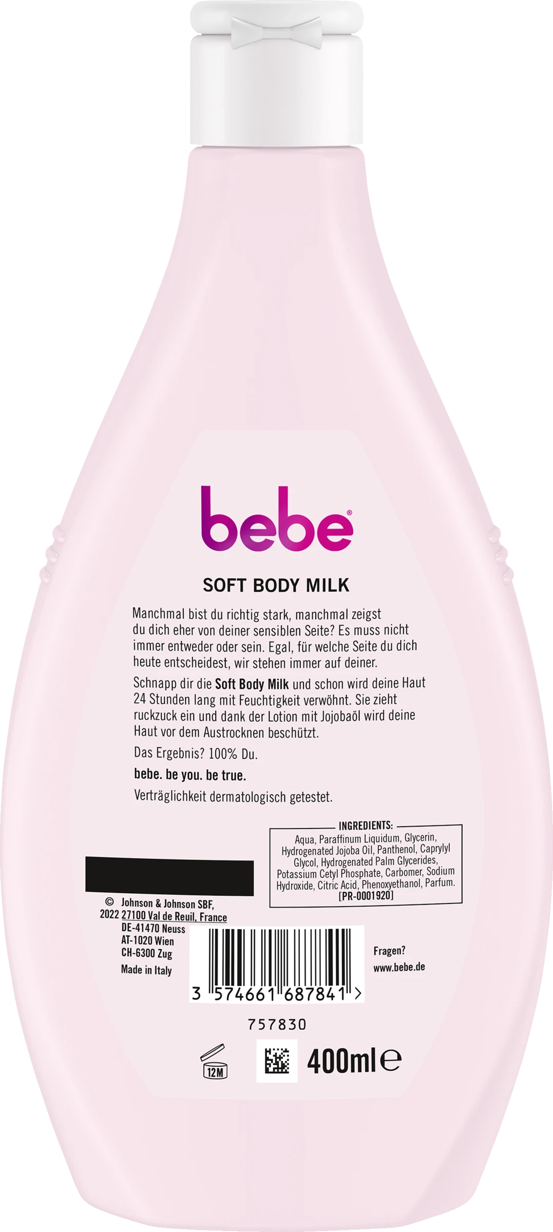 Bebe Soft Body Milk 2 Bebe Soft Body Milk – Bild 2