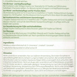 Alternative view of Altapharma Reines Australisches Teebaumöl