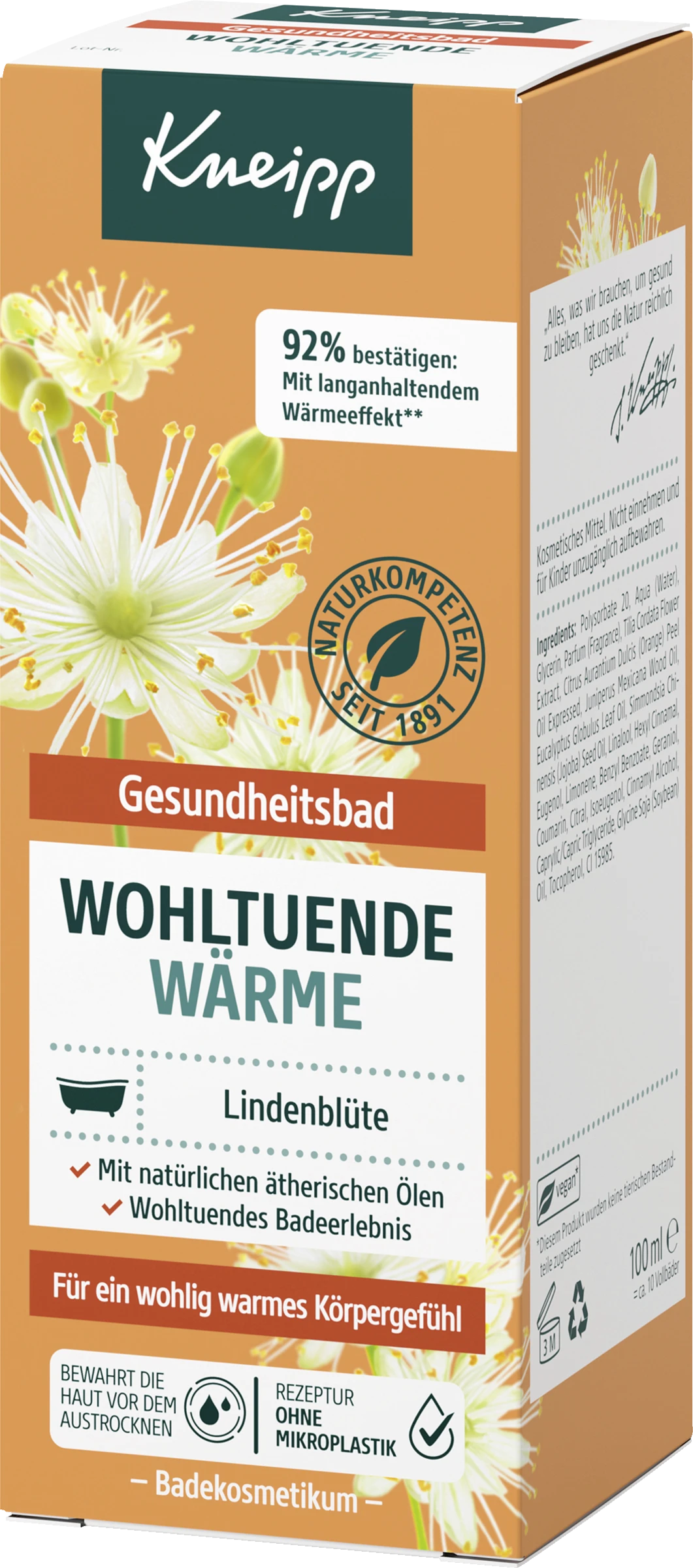 Kneipp Gesundheitsbad Wohltuende Wärme 1 Kneipp Gesundheitsbad Wohltuende Wärme