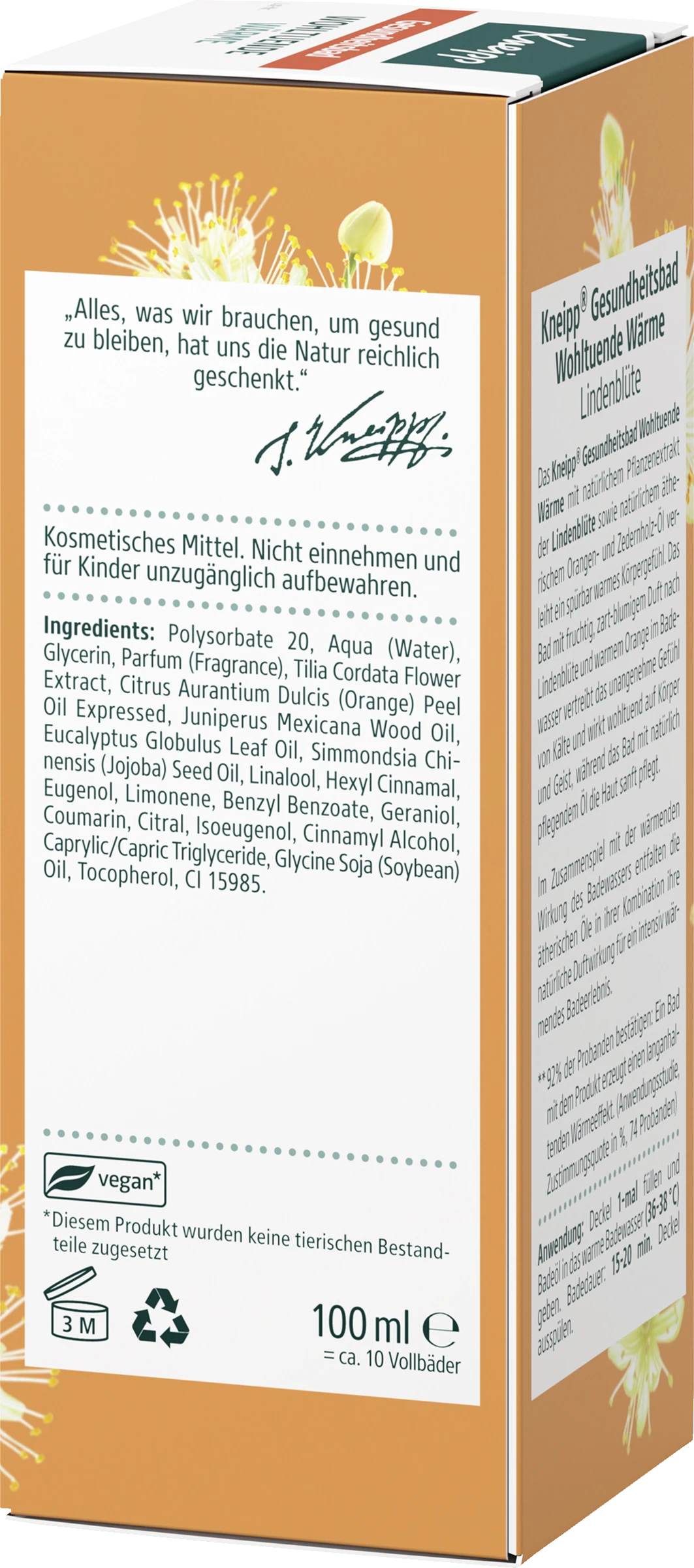 Kneipp Gesundheitsbad Wohltuende Wärme 2 Kneipp Gesundheitsbad Wohltuende Wärme – Bild 2