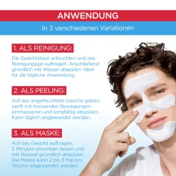 Garnier SkinActive Hautklar 3in1 Tonerde Reinigung + Peeling + Maske 12 Garnier SkinActive Hautklar 3in1 Tonerde Reinigung + Peeling + Maske -Satin Naturel Shop MAM 9324597 SHOP IMAGE 1.6