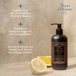 Tesori D'Oriente Aromatische Cremige Handseife HAMMAM Arganöl & Orangenblüte 5 Tesori D'Oriente Aromatische Cremige Handseife HAMMAM Arganöl & Orangenblüte -Satin Naturel Shop MAM 9386438 SHOP IMAGE 1.4