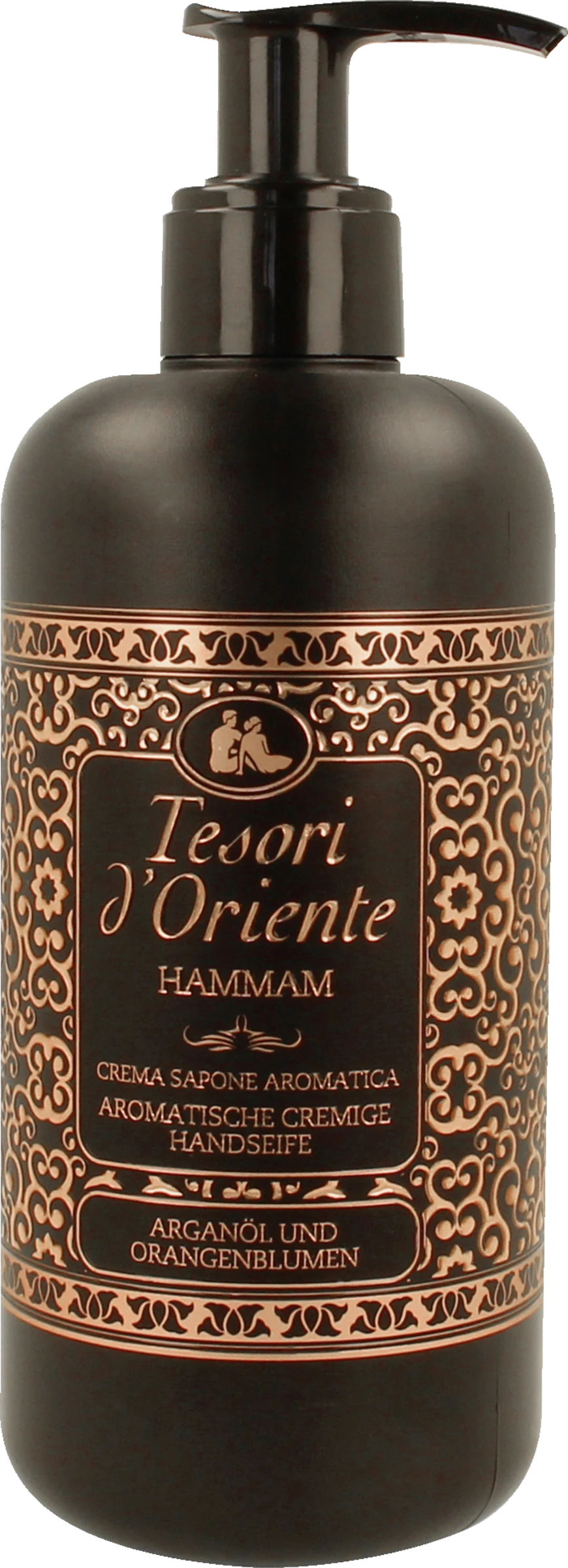 Tesori D'Oriente Aromatische Cremige Handseife HAMMAM Arganöl & Orangenblüte 1 Tesori D'Oriente Aromatische Cremige Handseife HAMMAM Arganöl & Orangenblüte