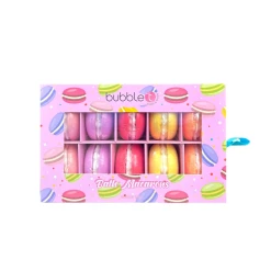 Bubble T Geschenkset Macaron Badefizzer